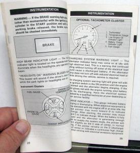 1987 Ford Ranger Truck Owners Guide Manual Original Pickup
