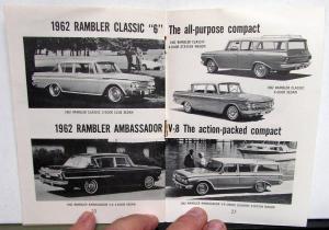 1962 AMC Rambler Classic American Ambassador What
