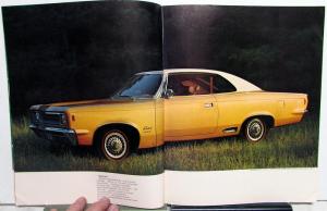 1968 AMC Javelin Rebel American Ambassador AMX American Motors Sales Brochure