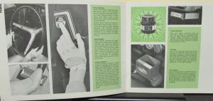 1968 AMC Optional Equipment & Accessories Sales Brochure Catalog Original
