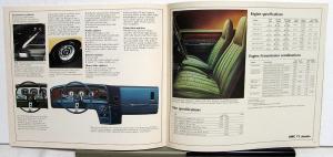 1974 AMC Matador Gremlin Hornet Javelin AMX Ambassador Sales Brochure Original