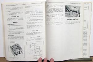1961 Oldsmobile Service Shop Manual F 85 Repair Revised Edition