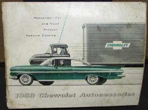 1959 Chevrolet Dealer Accessories Catalog Album Car Truck Corvette Pickup
