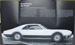 1966 Fitch Toronado Phantom GT Car Sales Brochure