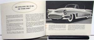 1951 Buick XP 300 Concept Car Original Sales Brochure