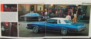 1973 Buick Regal LeSabre Centurion Estate Wagon Electra Riviera Sales Brochure
