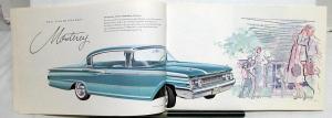 1960 Mercury Monterey Montclair Park Lane Wagon Prestige Sale Brochure Oversized