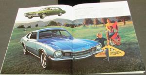 1972 Mercury Marquis Monterey Montego Cougar Comet XL Sales Brochure Original