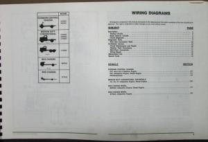 1989 GMC Electrical Wiring Diagram Service Manual Medium Duty Truck