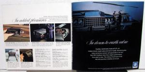 1974 Cadillac Fleetwood Brougham Deville Cabriolet Luxury Car Sale Brochure Orig