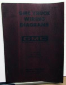1970 GMC Dealer Electrical Wiring Diagram Manual Truck All Models