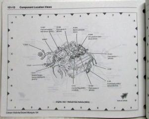 2004 Ford Mercury Electrical Wiring Diagram Manual Crown Vic Grand Marquis