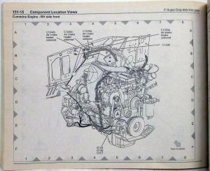 2008 Ford Dealer Electrical Wiring Diagram Manual F650 750 Super Duty Truck