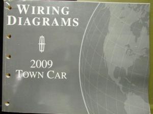 2009 Lincoln Dealer Electrical Wiring Diagram Service Manual Town Car