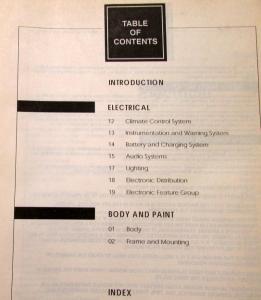 2000 Mercury Cougar Vol 1 & 2 Service Shop Repair Manual Original