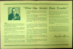 1938 Chrysler CBS Broadcast by Major Bowes How Our Scouts Hunt Trouble