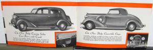 1935 Dodge Dealer Pocket Sales Brochure Airglide Ride Red-Ram Engine