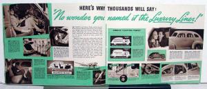 Original 1939 Dodge Dealer Prestige Brochure Luxury Liner Silver Anniversary