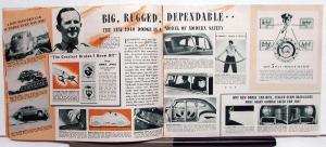 Original 1940 Dodge Dealer Sales Brochure Luxury Liner Gold & Green Tone