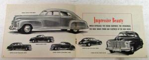 Original 1942 Dodge Dealer Sales Brochure Inside Story Of The New Dodge Rare