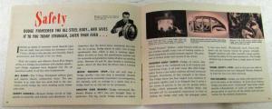 Original 1942 Dodge Dealer Sales Brochure Inside Story Of The New Dodge Rare