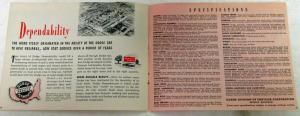 Original 1942 Dodge Dealer Sales Brochure Inside Story Of The New Dodge Rare