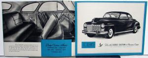 1946 Dodge Dealer Large Sales Brochure Fluid Drive Transmission Sedan Coupe