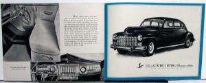 1946 Dodge Dealer Large Sales Brochure Fluid Drive Transmission Sedan Coupe