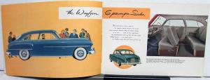 1951 Dodge Dealer Color Sales Brochure Wayfarer Value Dependability Original