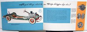 1951 Dodge Dealer Color Sales Brochure Wayfarer Value Dependability Original