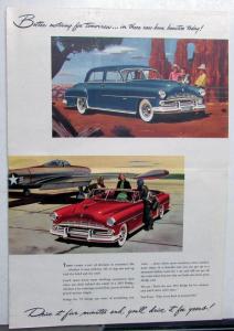 1951 Dodge Dealer Color Sales Brochure Folder Coronet Meadowbrook Wayfarer