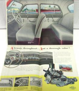 1952 Dodge Dealer Sales Brochure Folder Full Line Coronet Meadowbrook Wayfarer