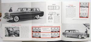 1955 Dodge Dealer Sales Brochure Station Wagons Royal V8 Sierra Coronet