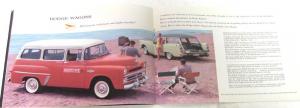 1957 Dodge Dealer Color Sales Brochure Full Line Royal Coronet Wagon Truck