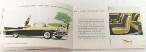 1957 Dodge Dealer Pocket Sales Brochure Swept-Wing Full Line Color Rare