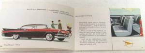 1957 Dodge Dealer Pocket Sales Brochure Swept-Wing Full Line Color Rare