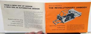 1960 Dodge Dart Dealer Sales Brochure Red Ram D-500 Ram Induction