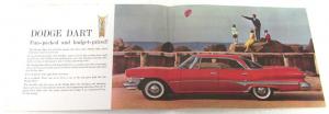 1960 Dodge Dart Dealer Color Sales Brochure Folder Phoenix Pioneer Seneca