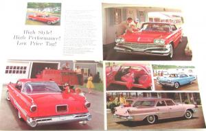1960 Dodge Dart Dealer Color Sales Brochure Folder Phoenix Pioneer Seneca