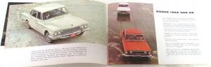 1962 Dodge Foreign Dealer Sales Brochure Dart & Lancer Swedish Text Rare