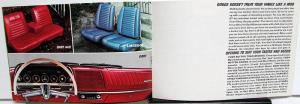 1962 Dodge Dealer Color Sales Brochure Dart Lancer The New Lean Breed
