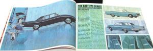 1963 Dodge Dart GT 270 170 Station Wagons Sales Brochure Original