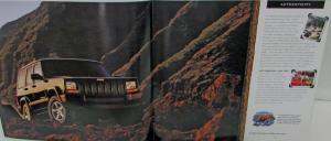 2001 Jeep Cherokee Original Oversized Color Sales Brochure