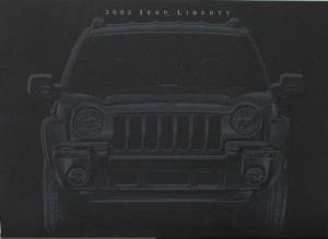 2002 Jeep Liberty Original Color Sales Brochure