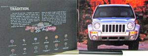 2002 Jeep Liberty Original Color Sales Brochure