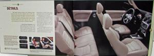 2002 Jeep Liberty Original Color Sales Brochure