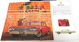 1964 Dodge Dealer Color Prestige Sales Brochure Polara 440 330 Series