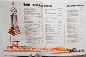 1964 Dodge Dealer Sales Brochure 426 V8 Ramcharger High Performance Features