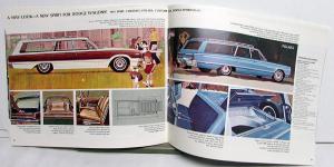1965 Dodge Dealer Color Sales Brochure Full Line Dart Coronet Polara Custom 880