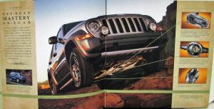 2005 Jeep Liberty Limited Edition Renegade Sport Color Sales Brochure Original